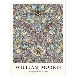 Artfulprints Poster William Morris – Spring thicket 1884 – 30×40 cm –