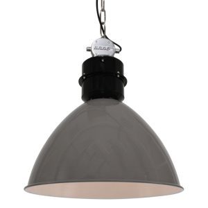 Anne Light & home hanglamp frisk – 1 lichts – 50x 210 cm – grijs Anne Light & home hanglamp frisk – 1 lichts – 50x 210 cm – grijs