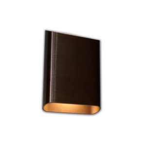 Artdelight wandlamp Diaz – 2 lichts – 4 x 20 cm – brons Artdelight wandlamp Diaz – 2 lichts – 4 x 20 cm – brons