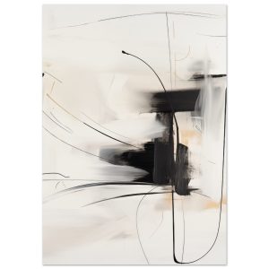 Artfulprints Abstract – Chique brush 8 poster A4 21×29.7 cm Artfulprints Abstract – Chique brush 8 poster A4 21×29.7 cm