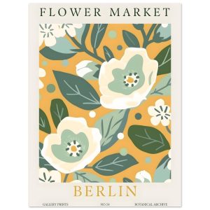 Artfulprints Poster Flower market – Berlin I – 30×40 cm – Meerkleurig Artfulprints Poster Flower market – Berlin I – 30×40 cm – Meerkleurig