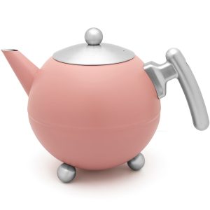 Bredemeijer – Theepot Duet Bella Ronde 1,2L Blush Pink Bredemeijer – Theepot Duet Bella Ronde 1,2L Blush Pink