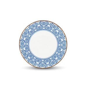Bonbistro – Plat bord 25cm blauw Azul – Set van 6 Bonbistro – Plat bord 25cm blauw Azul – Set van 6