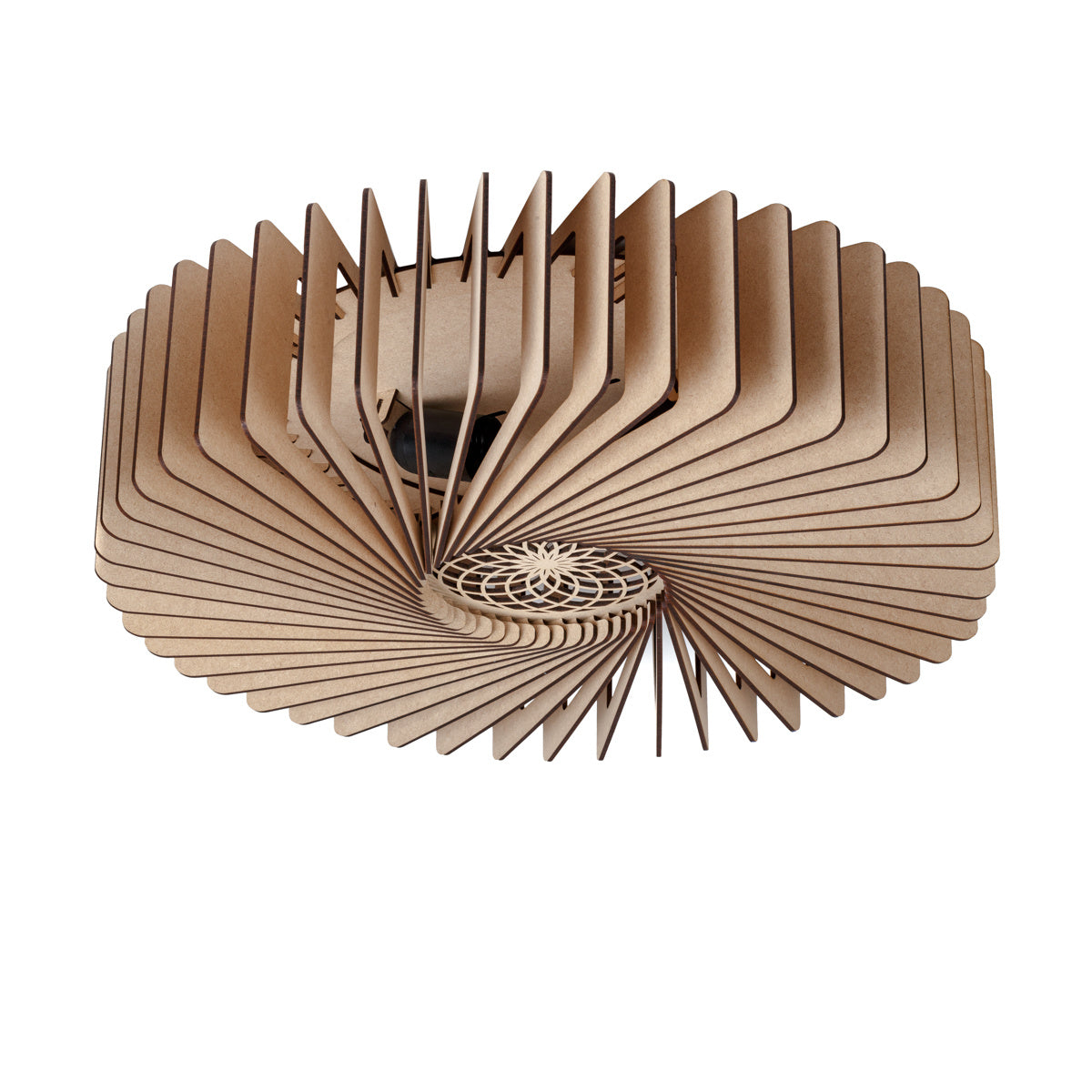 Blij Design plafondlamp Edge - 2 lichts - 48 x 13 cm - beige