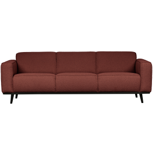 WOOOD 3-zits bank Statement – Bouclé – Chestnut – 77x230x93 WOOOD 3-zits bank Statement – Bouclé – Chestnut – 77x230x93