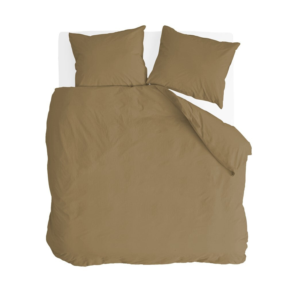 Byrklund - Dekbedovertrek Go Velvet - 240x220 cm - Honing Mosterd