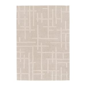 AFK Living vloerkleed Esquiz – reliëfeffect – beige – 120 x 170 cm AFK Living vloerkleed Esquiz – reliëfeffect – beige – 120 x 170 cm