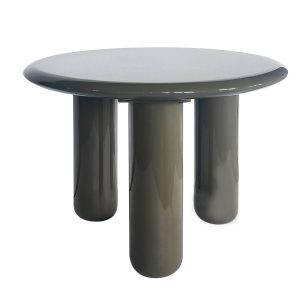 DÉJA Living Salontafel Jelsa – Rond Kaki Groen Glossy MDF – 60x60x45cm