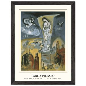 Artfulprints Poster met Lijst Pablo Picasso – Evocation – 30×40 cm – M Artfulprints Poster met Lijst Pablo Picasso – Evocation – 30×40 cm – M