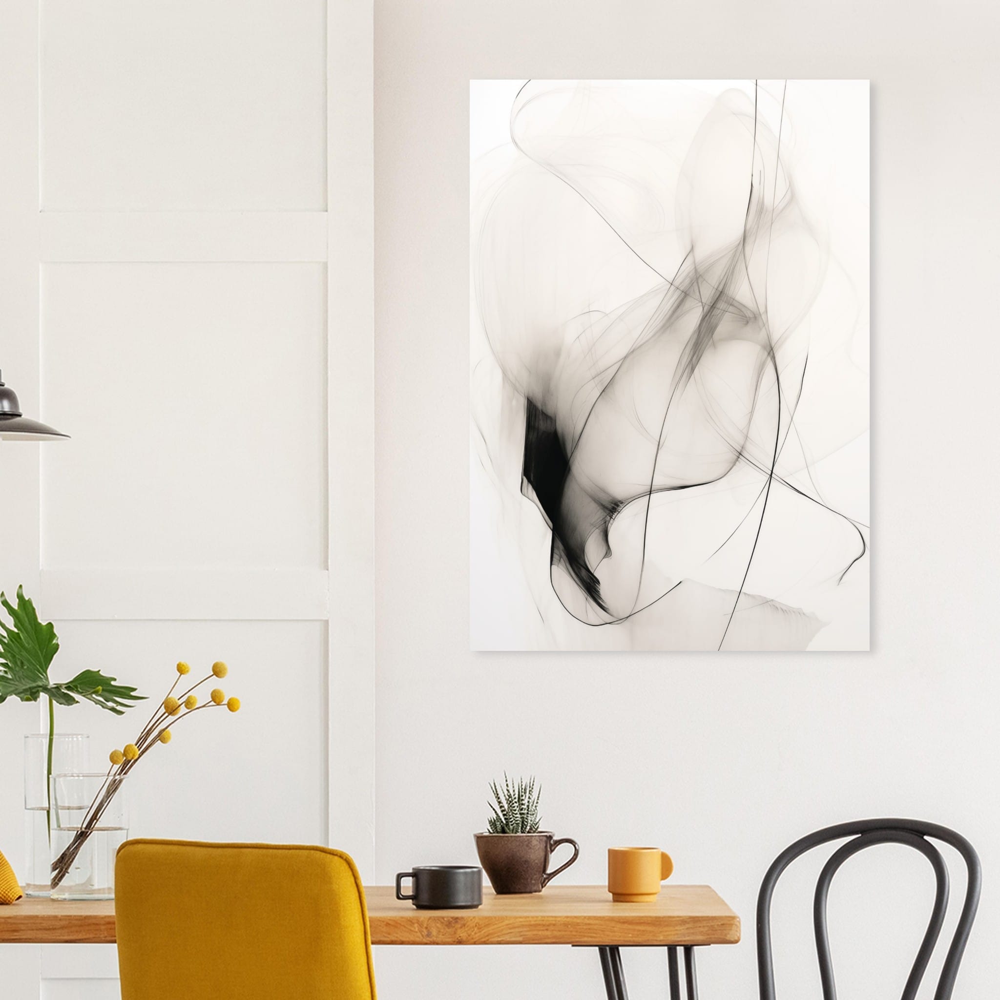 Artfulprints Abstract - Chique brush 4 poster 70x100 cm