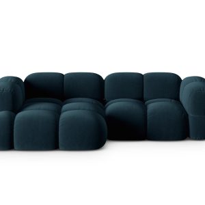 Cosmopolitan Design linker hoekbank Loretto 3-zits, flueel diepe olie Cosmopolitan Design linker hoekbank Loretto 3-zits, flueel diepe olie