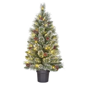 Black Box Trees Vandans kerstboom potted led groen frosted 40L TIPS 96 Black Box Trees Vandans kerstboom potted led groen frosted 40L TIPS 96