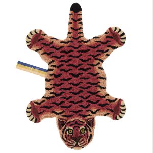 Doing Goods Tula Wijze Tijger Vloerkleed – Klein 92 x 62 x 2 cm – 100% Doing Goods Tula Wijze Tijger Vloerkleed – Klein 92 x 62 x 2 cm – 100%