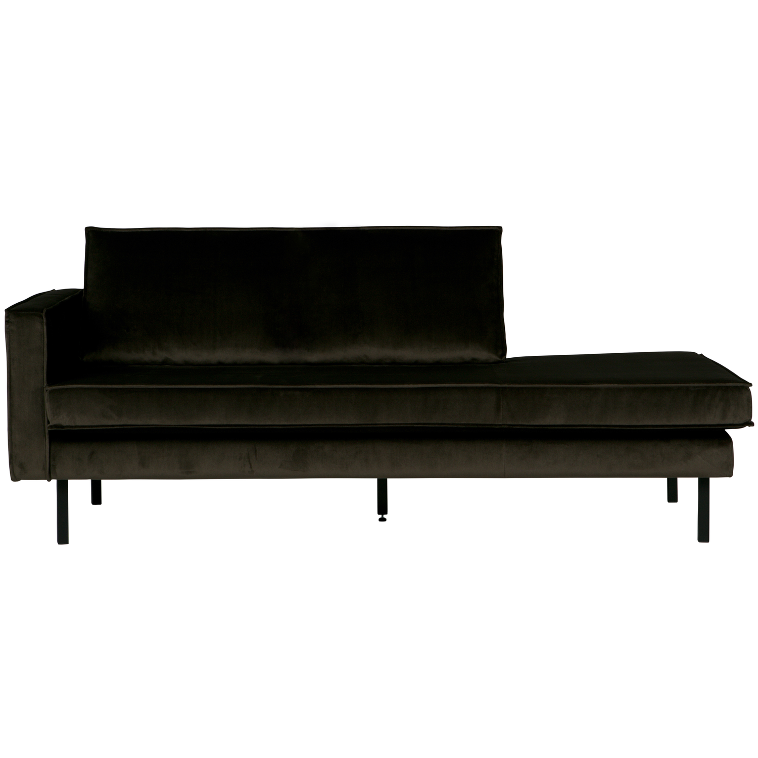 WOOOD daybed links Rodeo - Velvet - Green Hunter - 85x203x86
