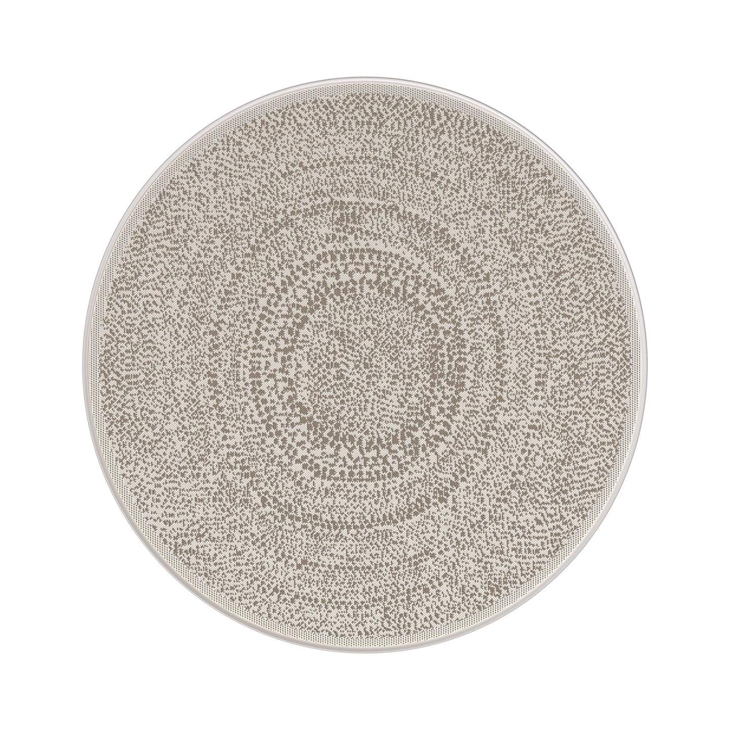 AFK Living vloerkleed Tribal - voor binnen en buiten - beige - 120 x 1