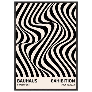 Artfulprints Poster met Lijst Bauhaus – Exhibition Frankfurt – 70×100 Artfulprints Poster met Lijst Bauhaus – Exhibition Frankfurt – 70×100