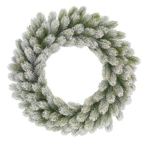 Black Box Trees Nigata Kerstkrans – Ø60 cm – Groen Frosted Black Box Trees Nigata Kerstkrans – Ø60 cm – Groen Frosted
