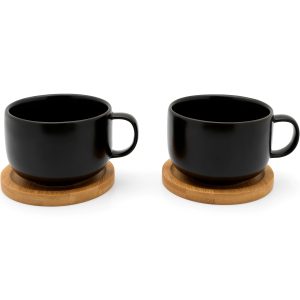Bredemeijer – Theekop Umea 250ml zwart s/2