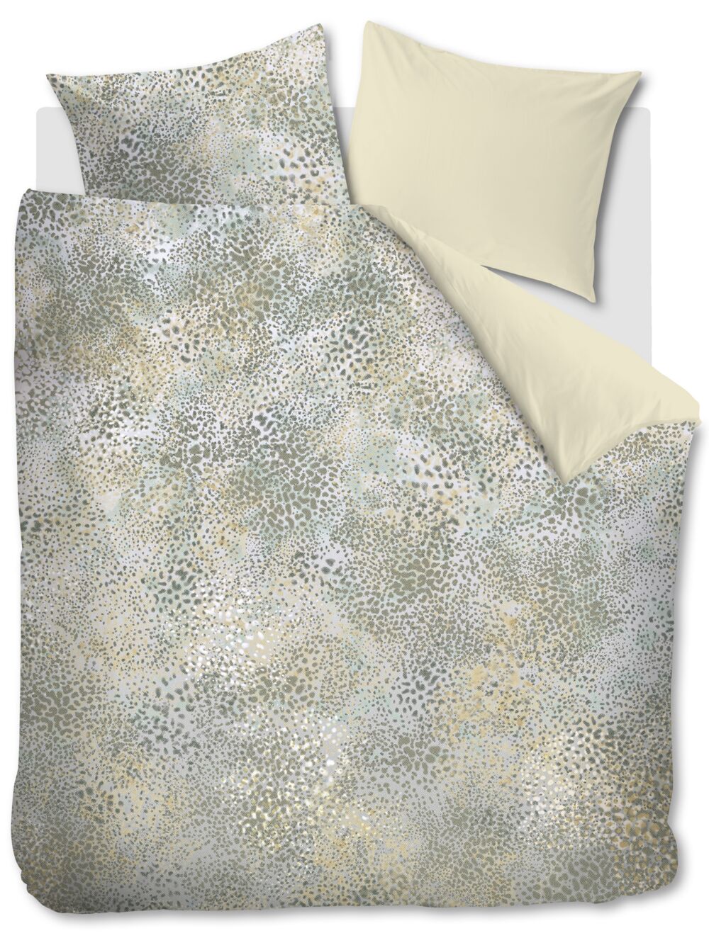 Beddinghouse Dekbedovertrek Sia - 260 x 200/220 cm - Groen