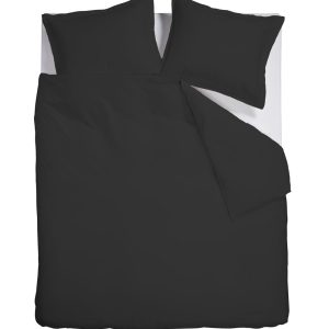 Ambiante Satin Uni dekbedovertrek – Tweepersoons – 200×200/220 cm – Zw Ambiante Satin Uni dekbedovertrek – Tweepersoons – 200×200/220 cm – Zw