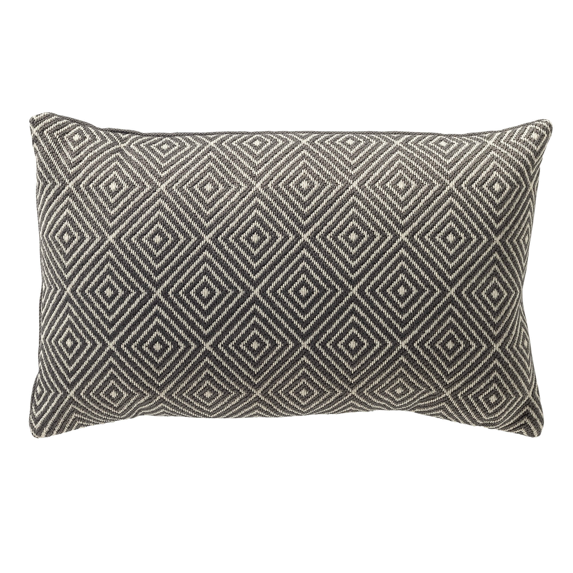 VERANO - kussenhoes outdoor 30x50 cm - waterafstotend - Charcoal Gray