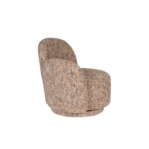 Dutchbone Rose Fauteuil Gemeleerd Meerkleurig Dutchbone Rose Fauteuil Gemeleerd Meerkleurig