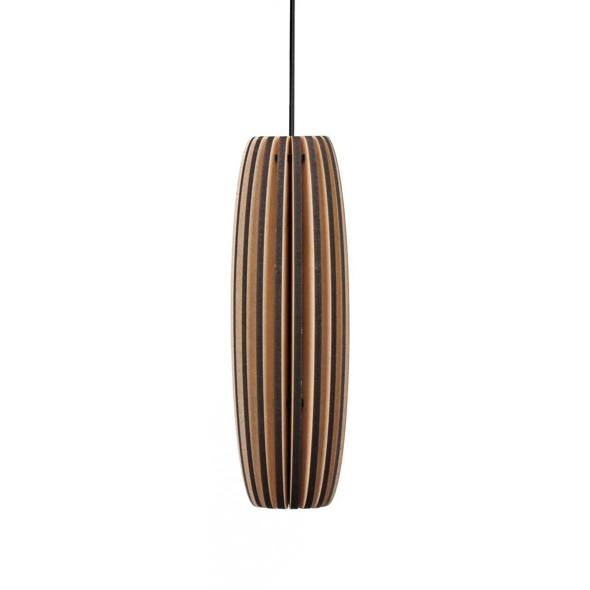 Blij Design hanglamp Swan - 1 lichts - 10 x 135 cm - naturel