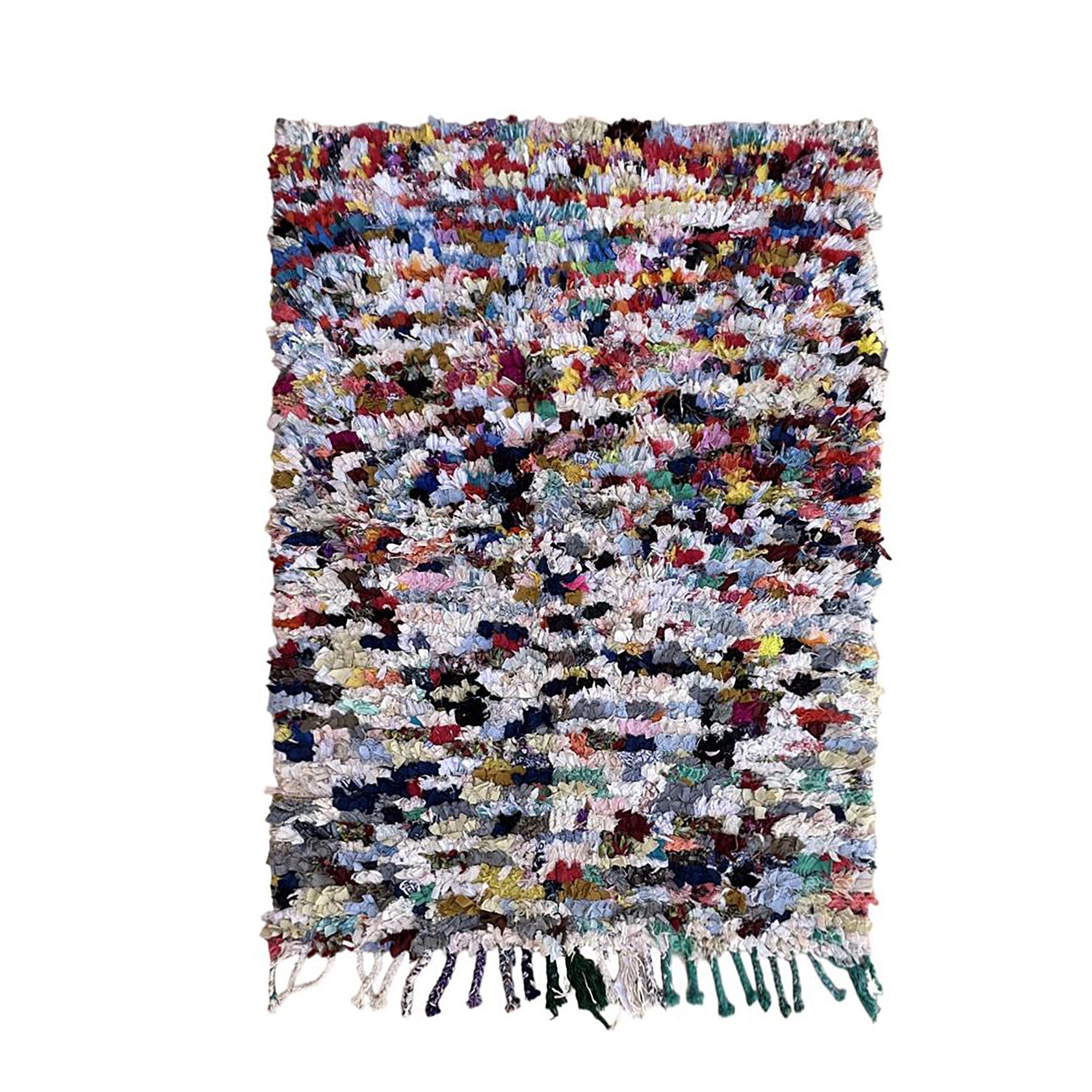 AFK Living vloerkleed Berber - handgemaakt - Gerecyclede textiel - 117