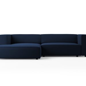 Cosmopolitan Design linker hoekbank Arendal 3-zits, flueel, koningsbla Cosmopolitan Design linker hoekbank Arendal 3-zits, flueel, koningsbla