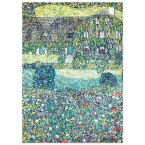 Artfulprints Poster Gustav Klimt – Country house by the Attersee – 50x Artfulprints Poster Gustav Klimt – Country house by the Attersee – 50x