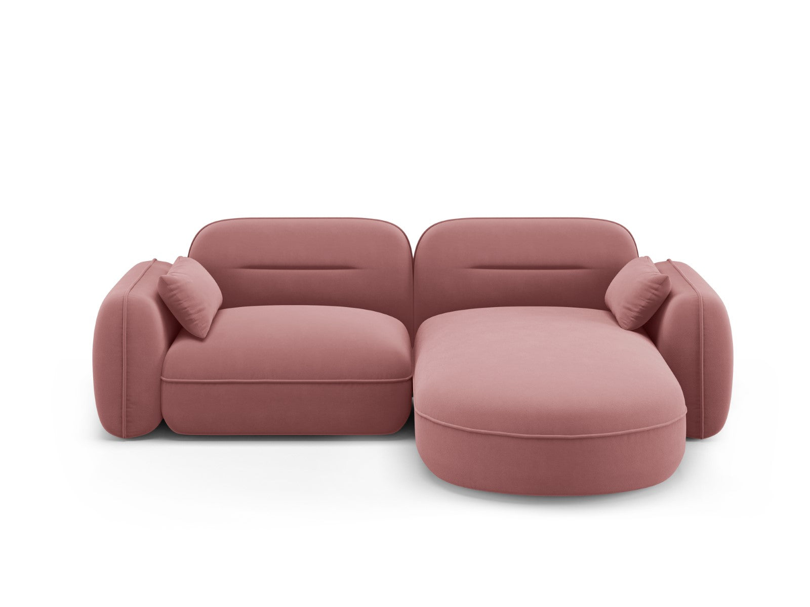 Cosmopolitan Design Modulaire hoekbank rechts Sydney 3-zits, flueel, z