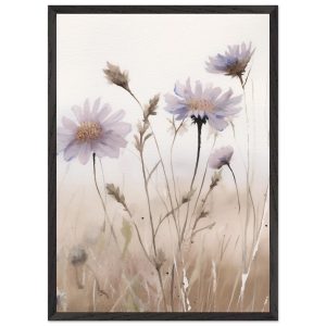 Artfulprints Poster met Lijst Flower aquarel 1 – 50×70 cm – Taupe Artfulprints Poster met Lijst Flower aquarel 1 – 50×70 cm – Taupe