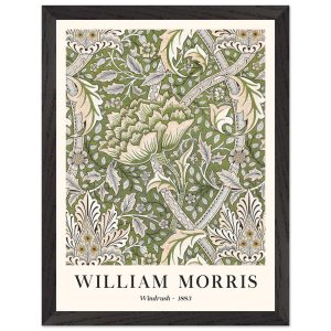 Artfulprints Poster met Lijst William Morris – Windrush 1883 – 30×40 c Artfulprints Poster met Lijst William Morris – Windrush 1883 – 30×40 c