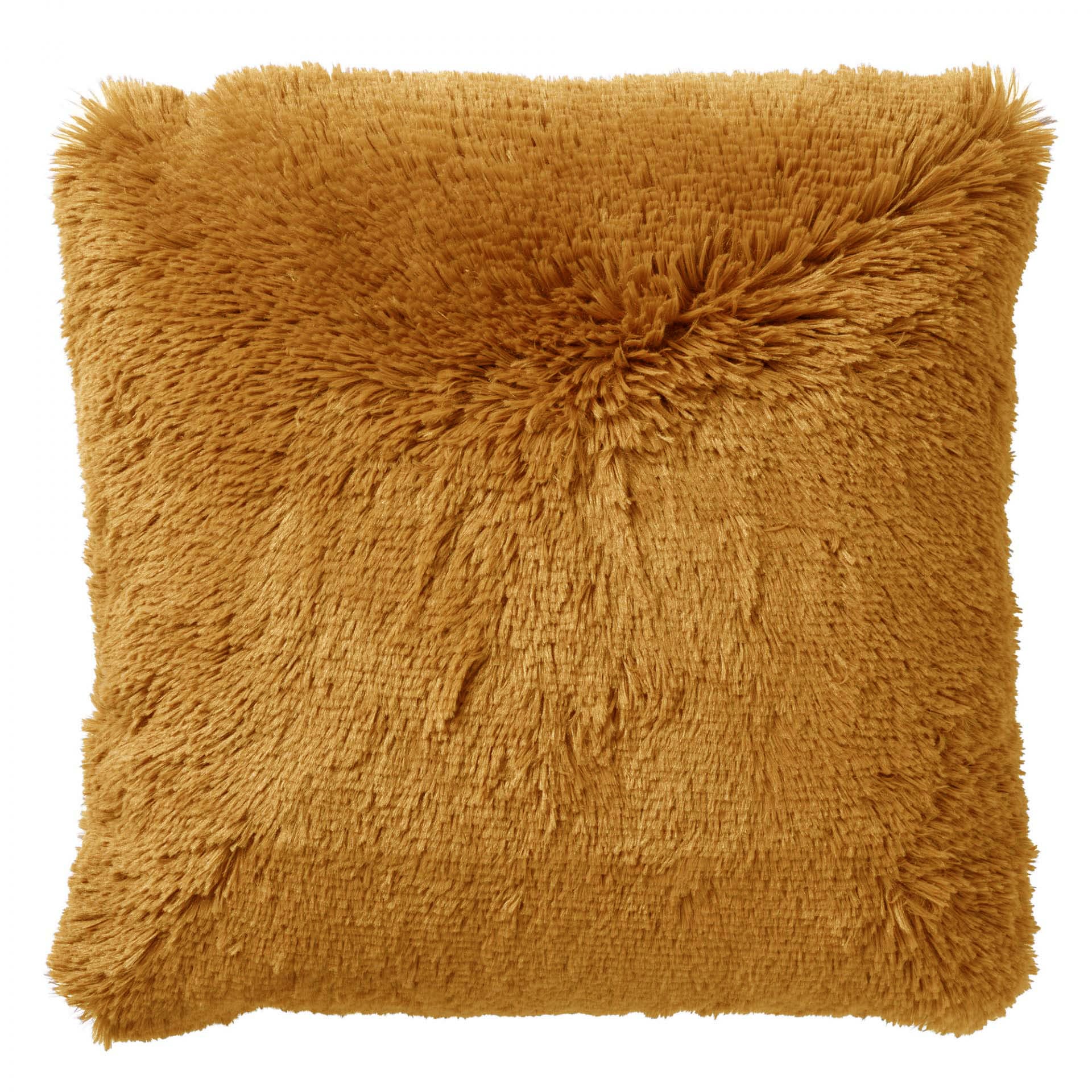 FLUFFY - sierkussen 60x60 cm - superzacht - XL kussen - effen kleur -