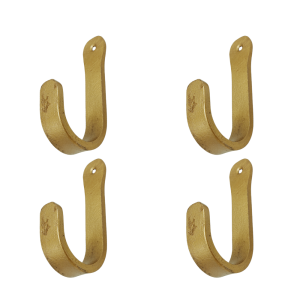 Brût Homeware | Kapstokhaak rond | Set van 4 | Wandhaak | Messing Brût Homeware | Kapstokhaak rond | Set van 4 | Wandhaak | Messing