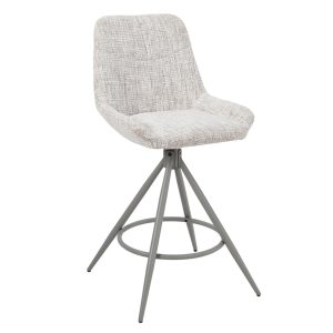 DÉJA Living Barkruk Senna – Greige – Draaibaar – Zithoogte 67cm – Set DÉJA Living Barkruk Senna – Greige – Draaibaar – Zithoogte 67cm – Set