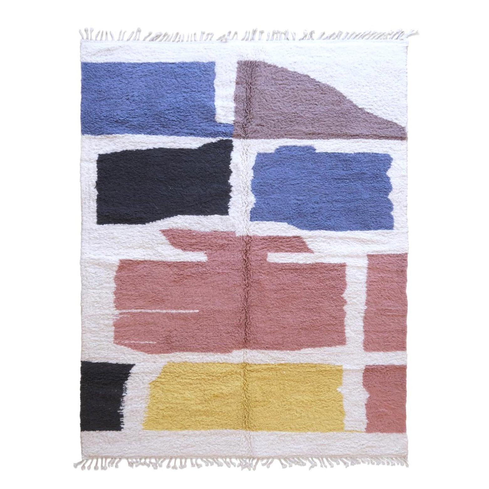 AFK Living vloerkleed Berber - handgemaakt - Wol - 246 x 348 cm