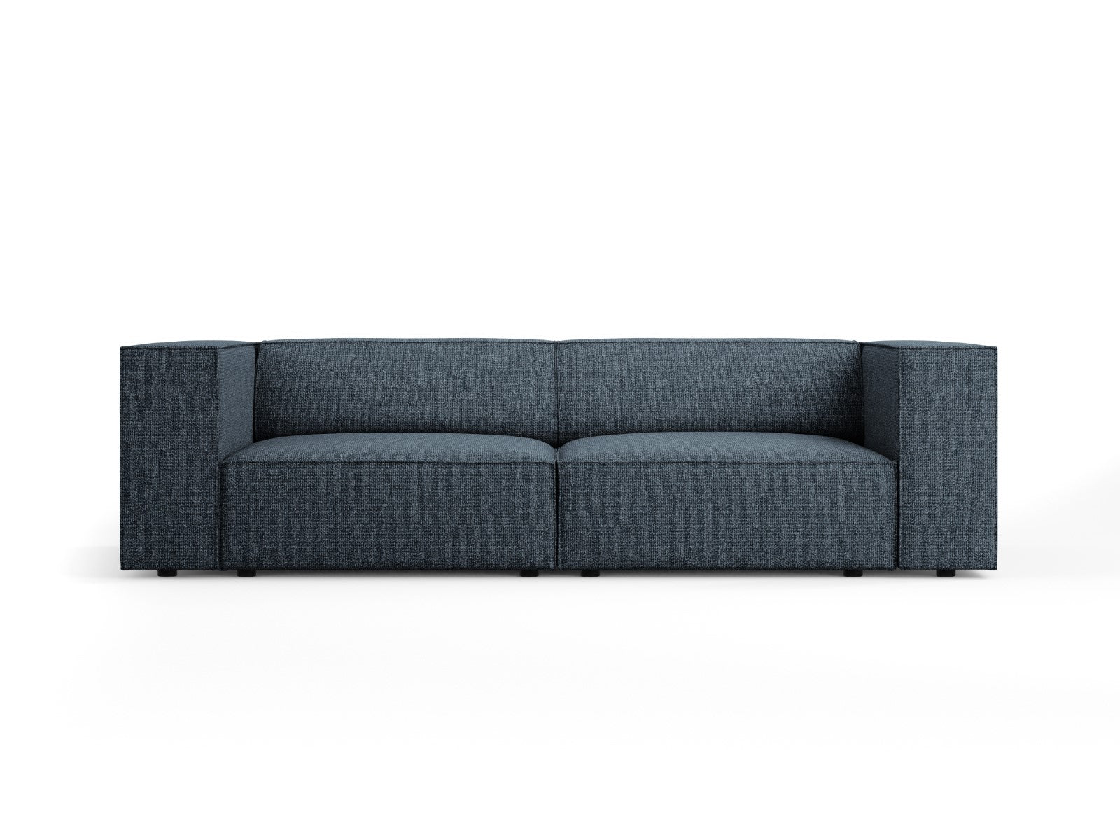 Cosmopolitan Design Bank Arendal 3-zits, chenille, koningsblauw - 102x
