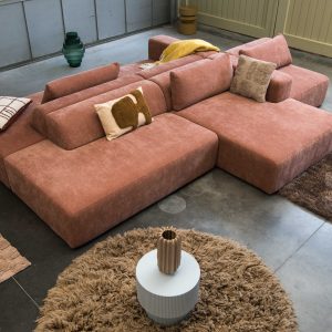 4×6 sofa – modulaire hoekbank rechts – model X6 – roest uni – 288cm 4×6 sofa – modulaire hoekbank rechts – model X6 – roest uni – 288cm