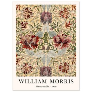 Artfulprints Poster William Morris – Honeysuckle III 1886 – 30×40 cm –