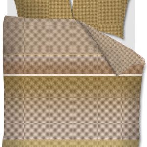 Beddinghouse Dekbedovertrek Elvi – 200 x 200/220 cm – Goud Beddinghouse Dekbedovertrek Elvi – 200 x 200/220 cm – Goud