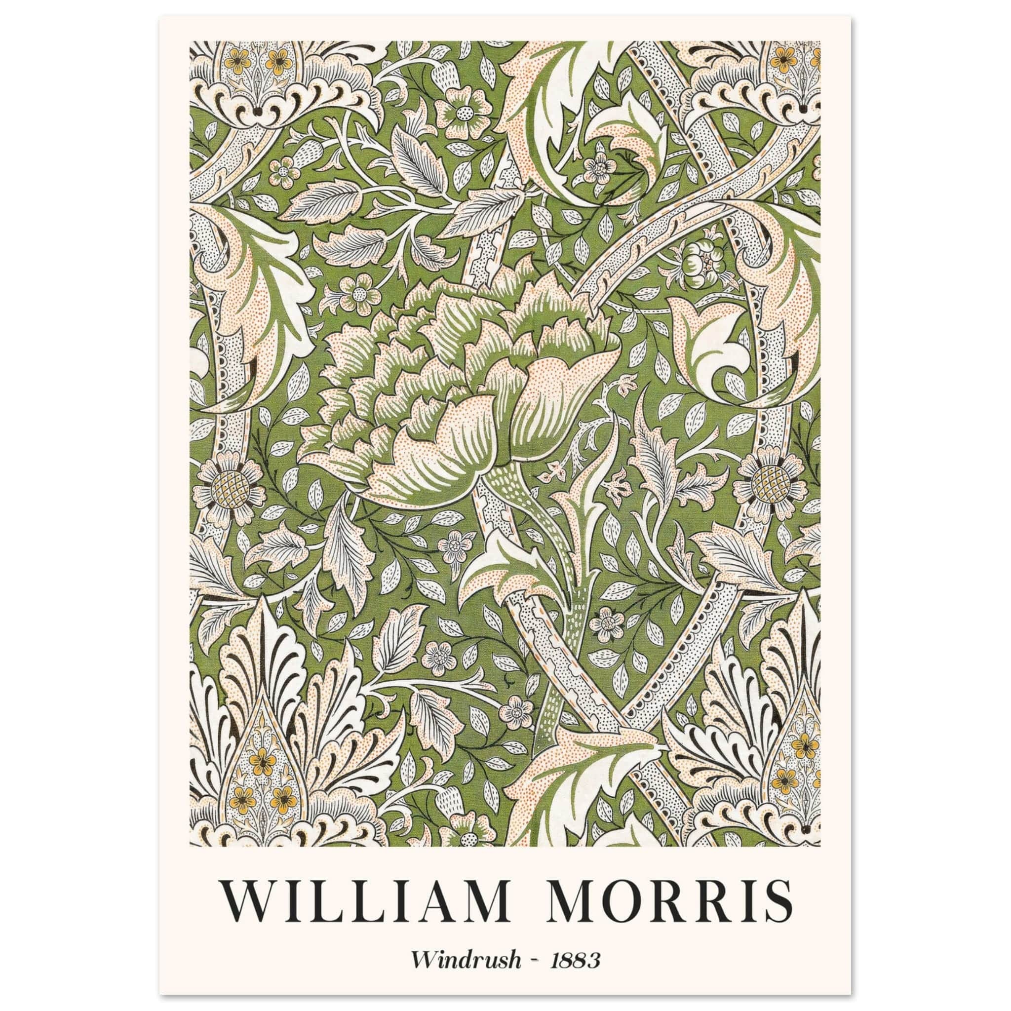 Artfulprints Poster William Morris - Windrush 1883 - A4 21x29.7 cm - G