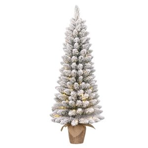 Black Box Trees Gerlos Kerstboom met Verlichting in Jute Zak – op Batt Black Box Trees Gerlos Kerstboom met Verlichting in Jute Zak – op Batt