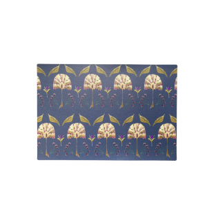 Catchii Placemat Jaipur Flowers Blue Catchii Placemat Jaipur Flowers Blue