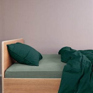 Beddinghouse – Jersey – Split-topper – Hoeslaken – 180×220 cm – Groen Beddinghouse – Jersey – Split-topper – Hoeslaken – 180×220 cm – Groen