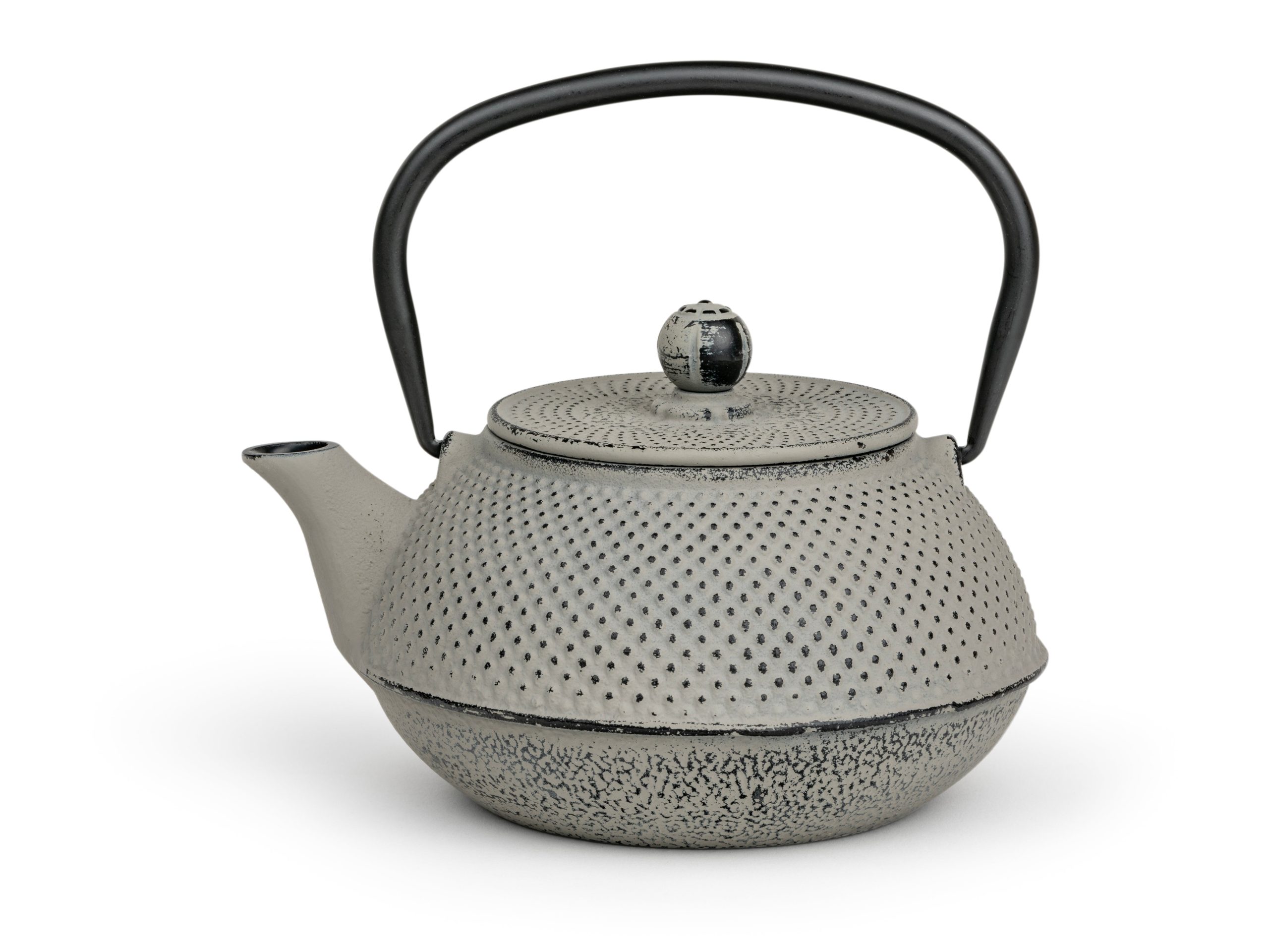 Bredemeijer - Gietijzeren theepot Jang - 0,8 liter - Betongrijs - Met