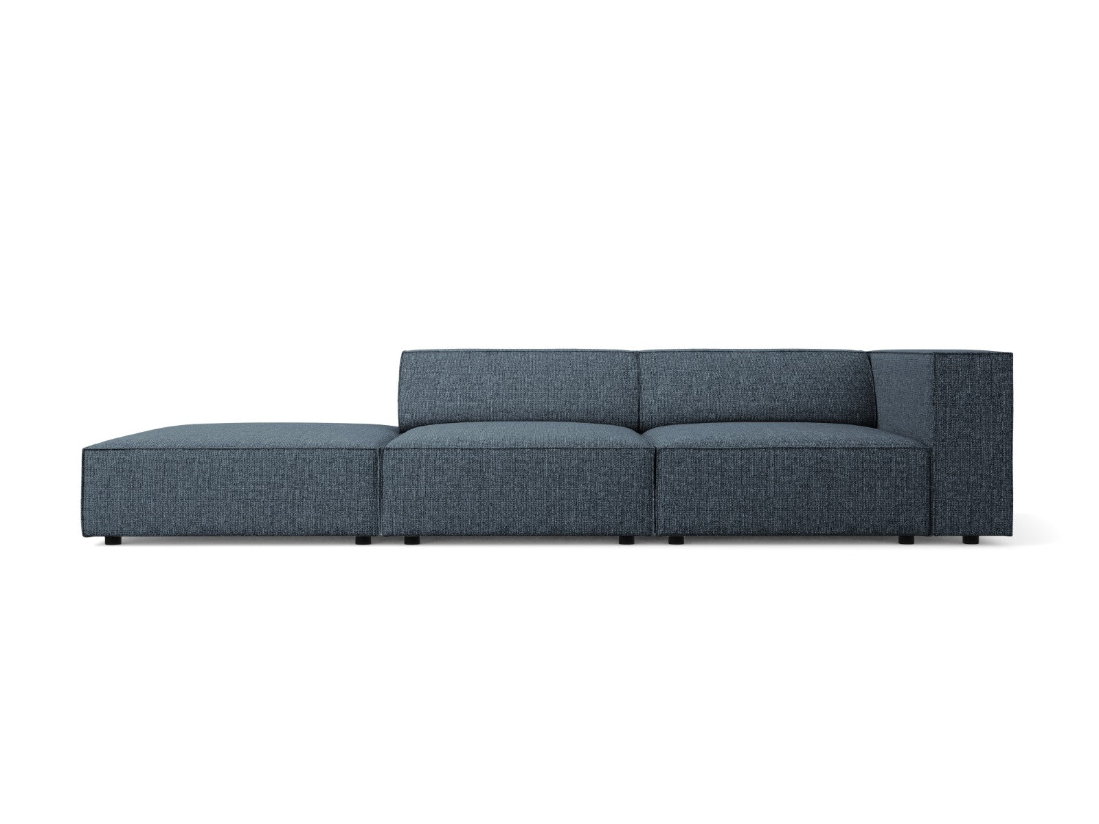 Cosmopolitan Design linker bank Arendal 4-zits, chenille, koningsblauw