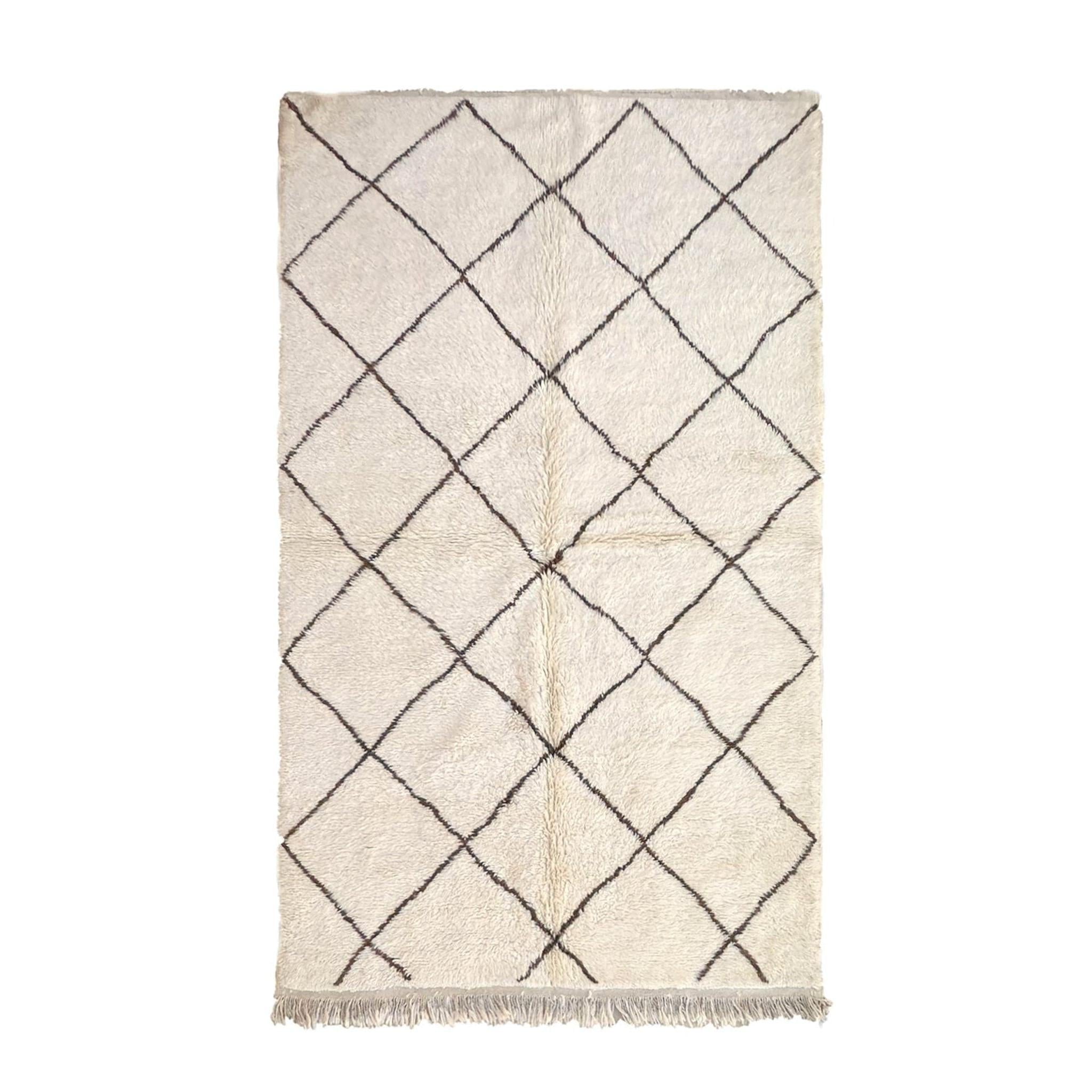 AFK Living vloerkleed Berber - handgemaakt - Wol - 151 x 253 cm