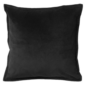 CAITH – Sierkussen 50×50 cm – 100% katoen velvet – Raven – zwart CAITH – Sierkussen 50×50 cm – 100% katoen velvet – Raven – zwart
