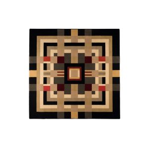 Bold Monkey Urban Maze Vloerkleed 160 x 160 cm – Meerkleurig Bold Monkey Urban Maze Vloerkleed 160 x 160 cm – Meerkleurig